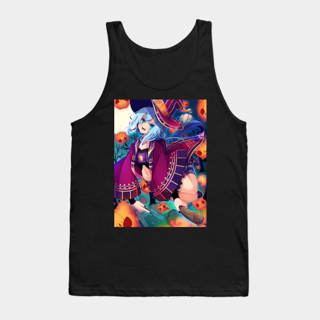 Witch Halloween Aoki Tank Top by Kukupon